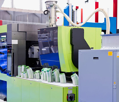 Injection molding machines contribute to the production of plastic products